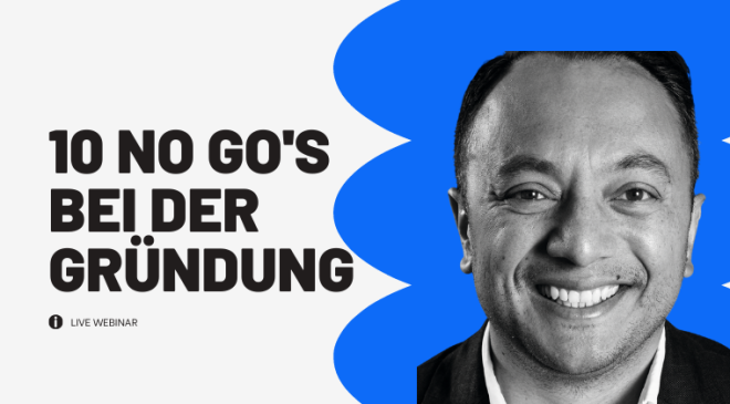10 No-Gos bei der Gründung